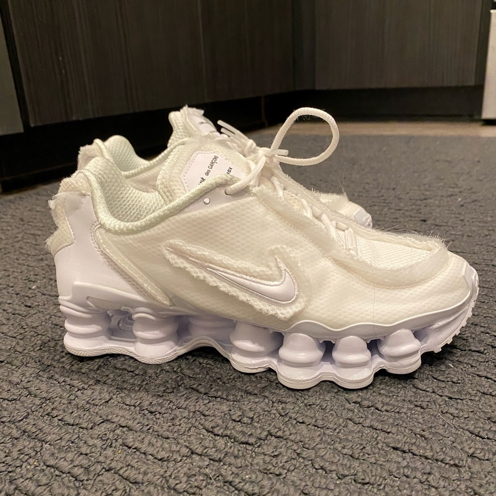 Nike Shox TL Comme Des Garçons White